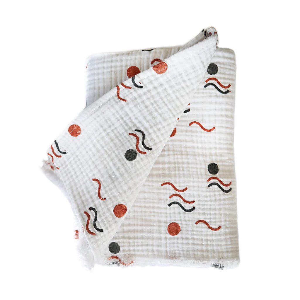 Decke Blockprint Mare