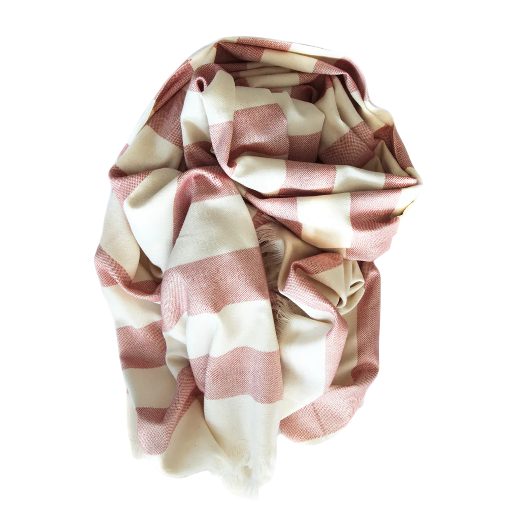 Bath towel Fouta Terra Offwhite