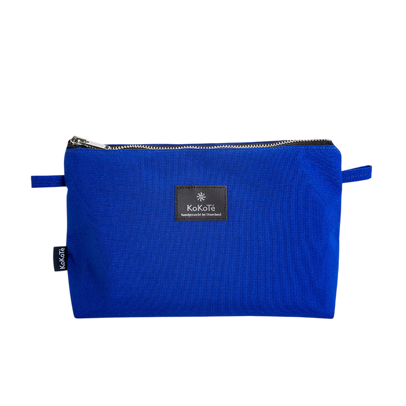 Necessaire "Nessi" blue, lining black