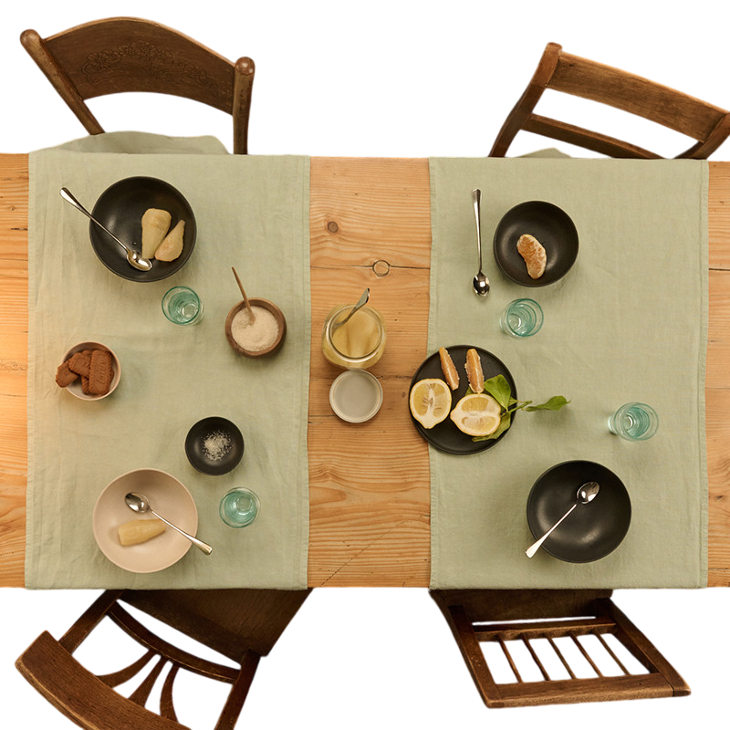 Erik Chemin de table 50x150 cm Sage