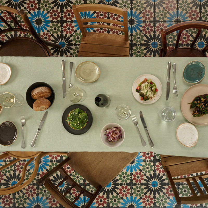 Erik Tischdecke 150x250 cm Sage