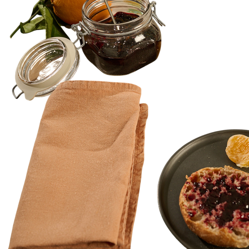 Erik Serviette de table 45x45 cm Sweet Potato