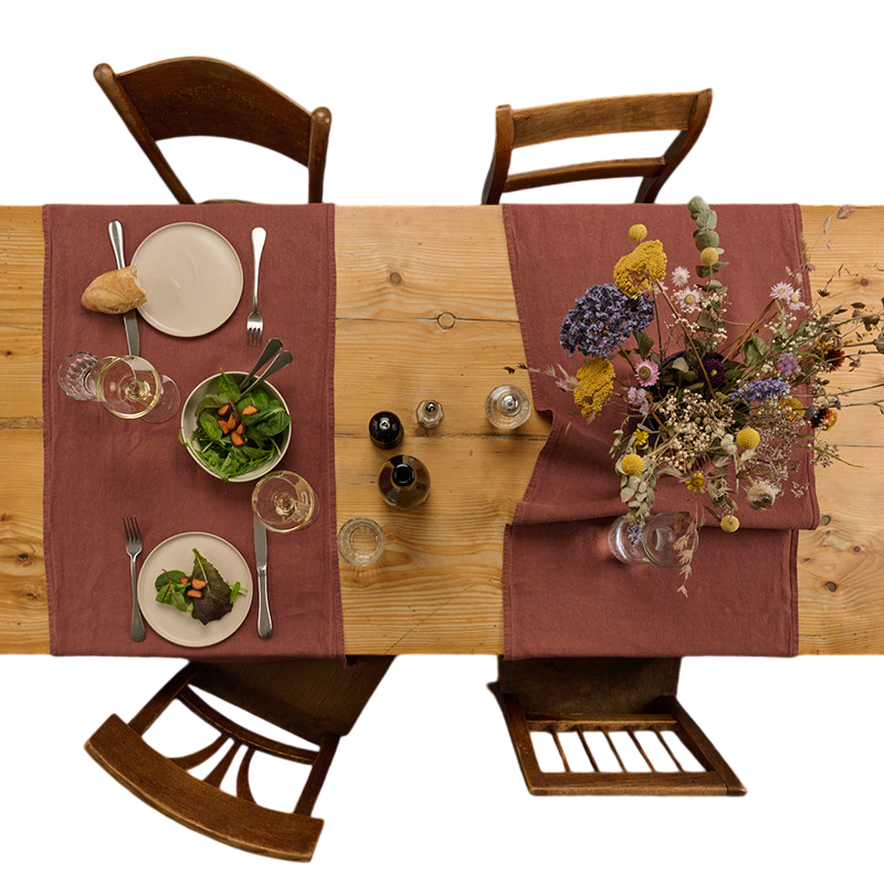 Erik Chemin de table 50x150 cm Dried Tomato