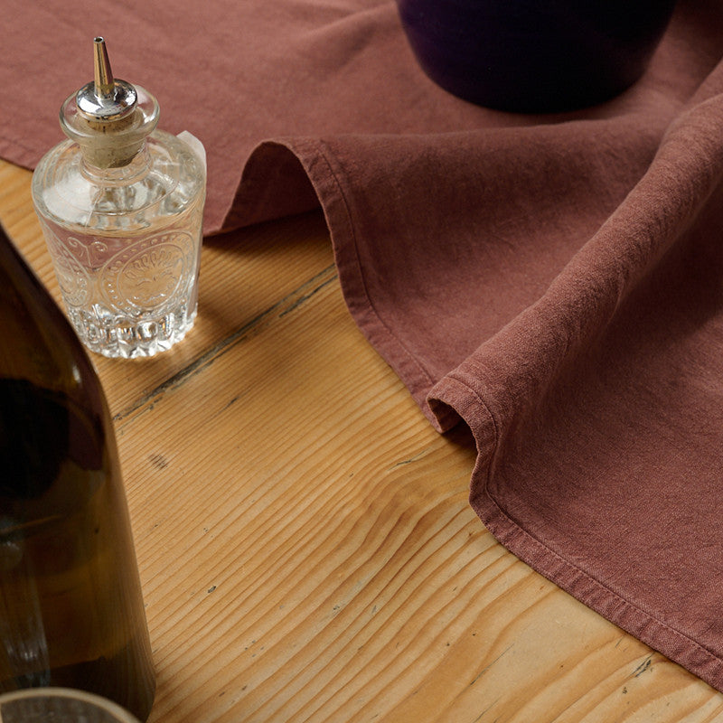 Erik table runner 50x150 cm Dried Tomato
