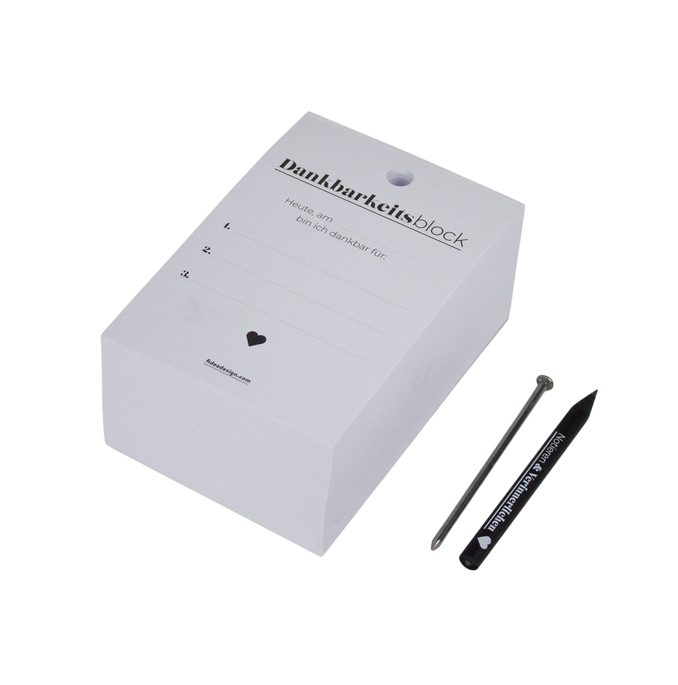 365 x Dankbarkeit Abreissblock