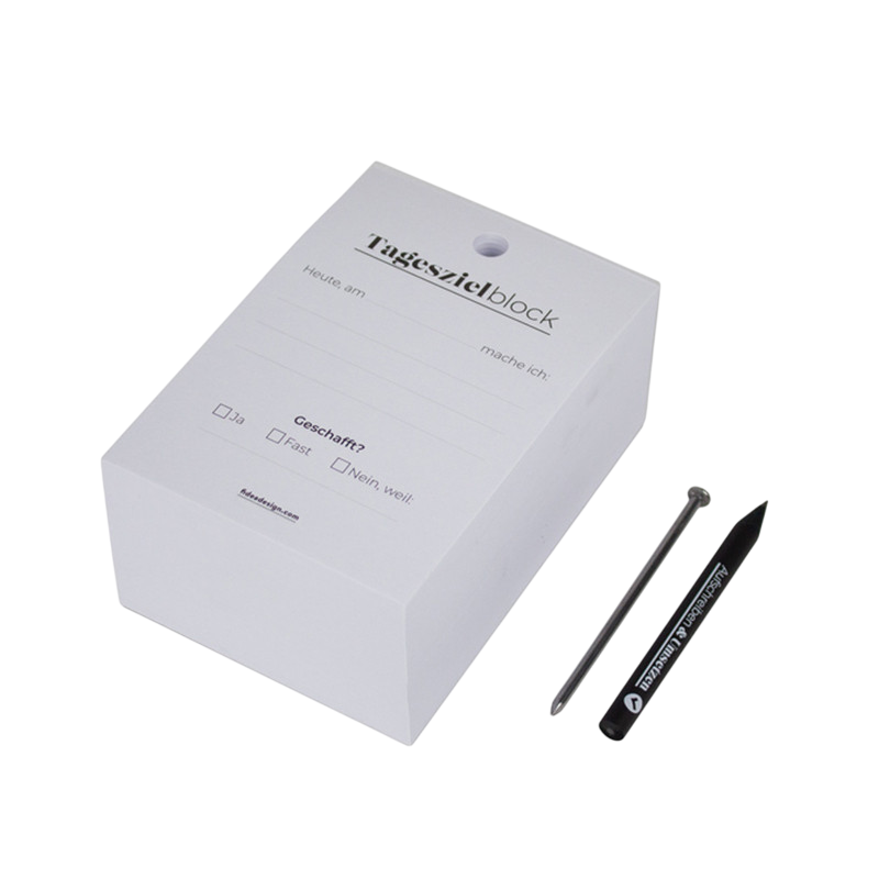 365 objectifs journaliers Bloc de départ