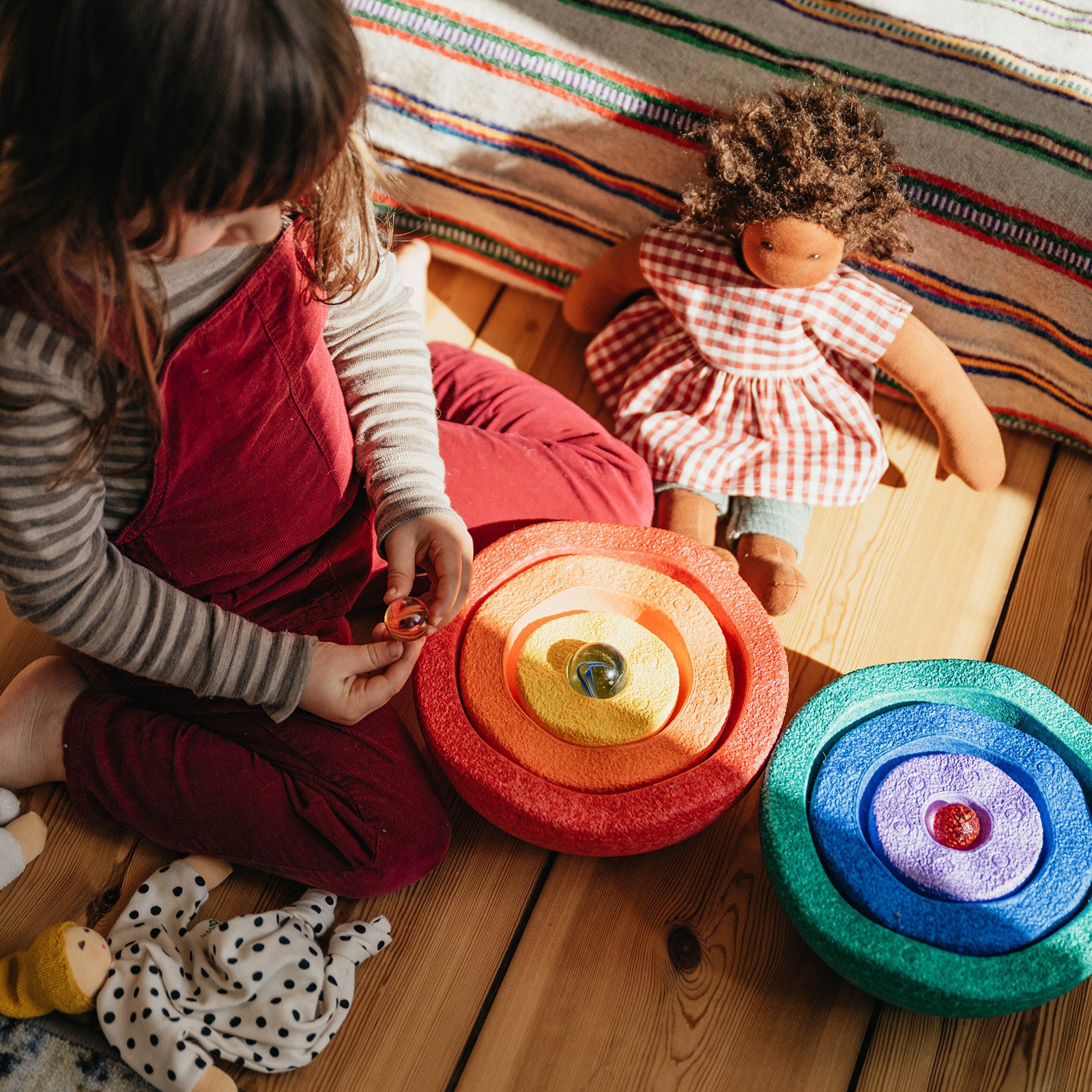 Stapelstein inside rainbow Classic