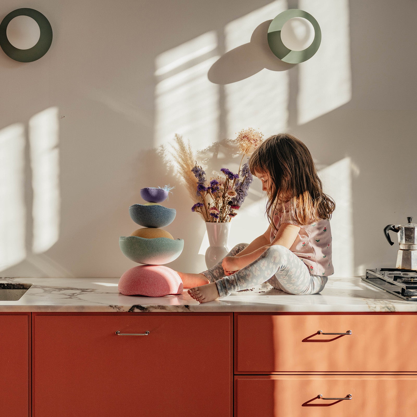 Stapelstein Inside Rainbow Pastel