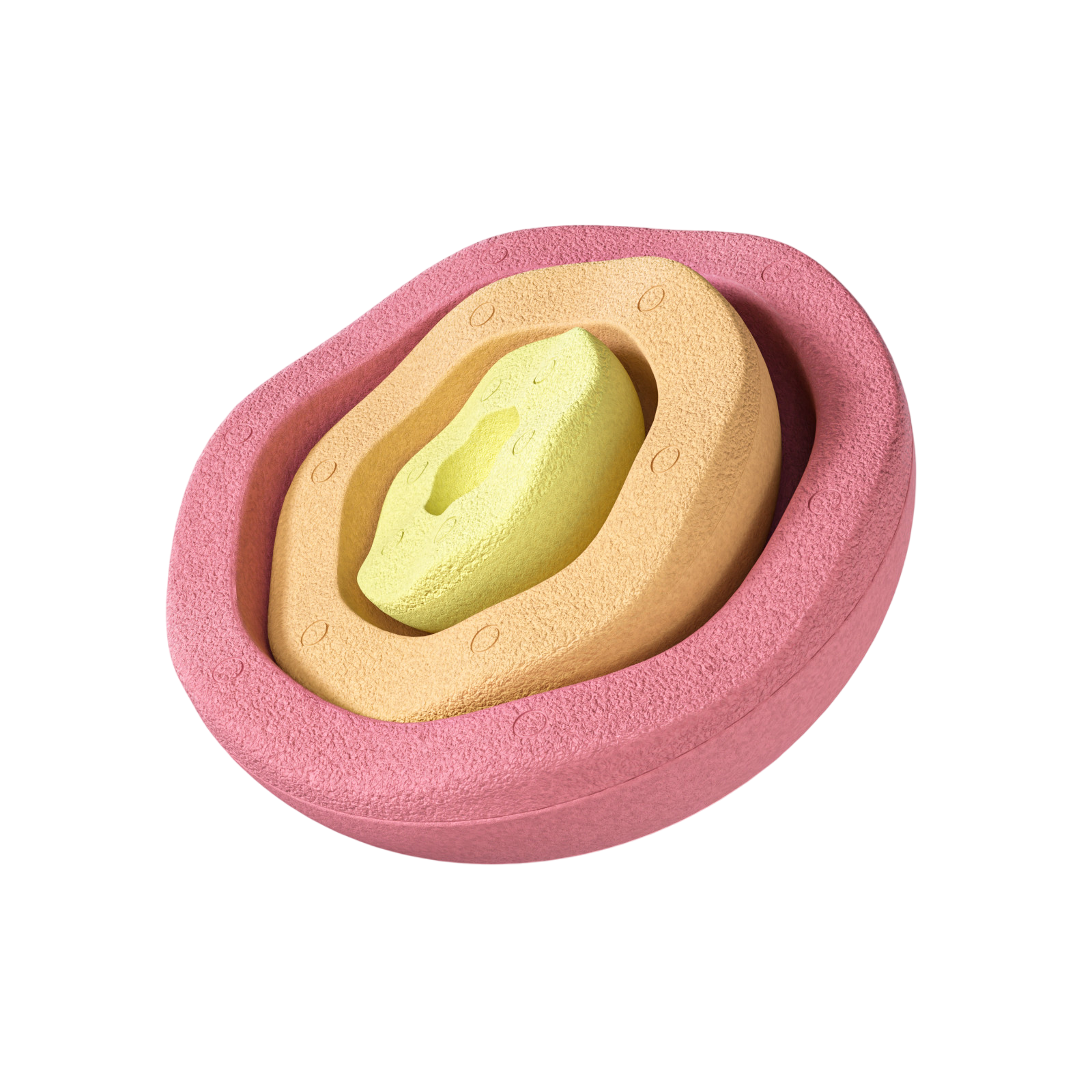 Stapelstein Inside Warm Pastel