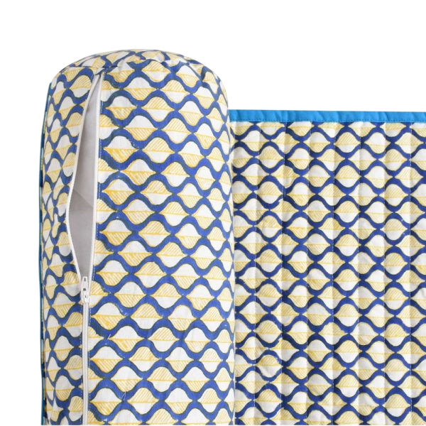 Beach Mat 55 x 175 cm Turquoise