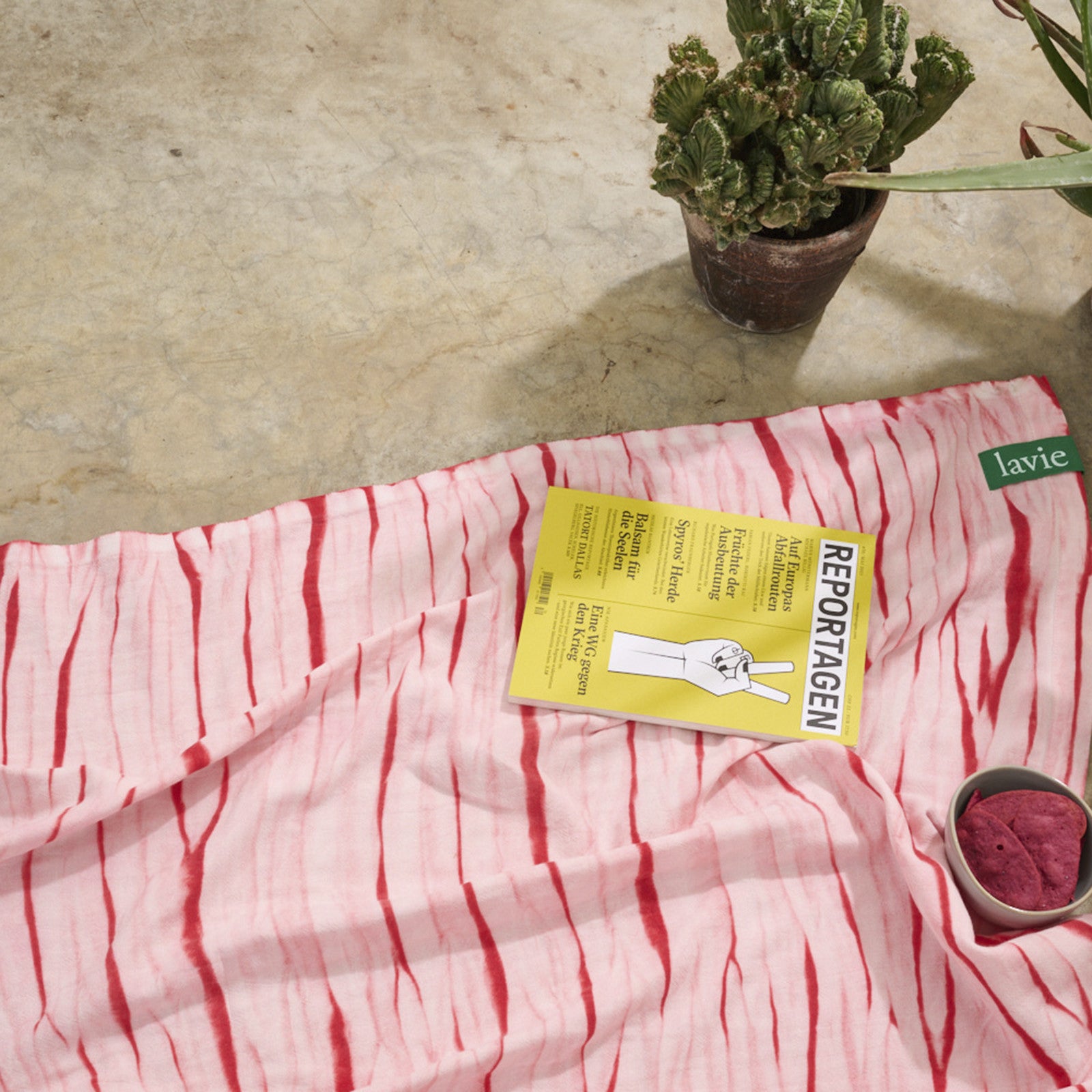 Runa Hamamtuch 90x170 cm Lychee