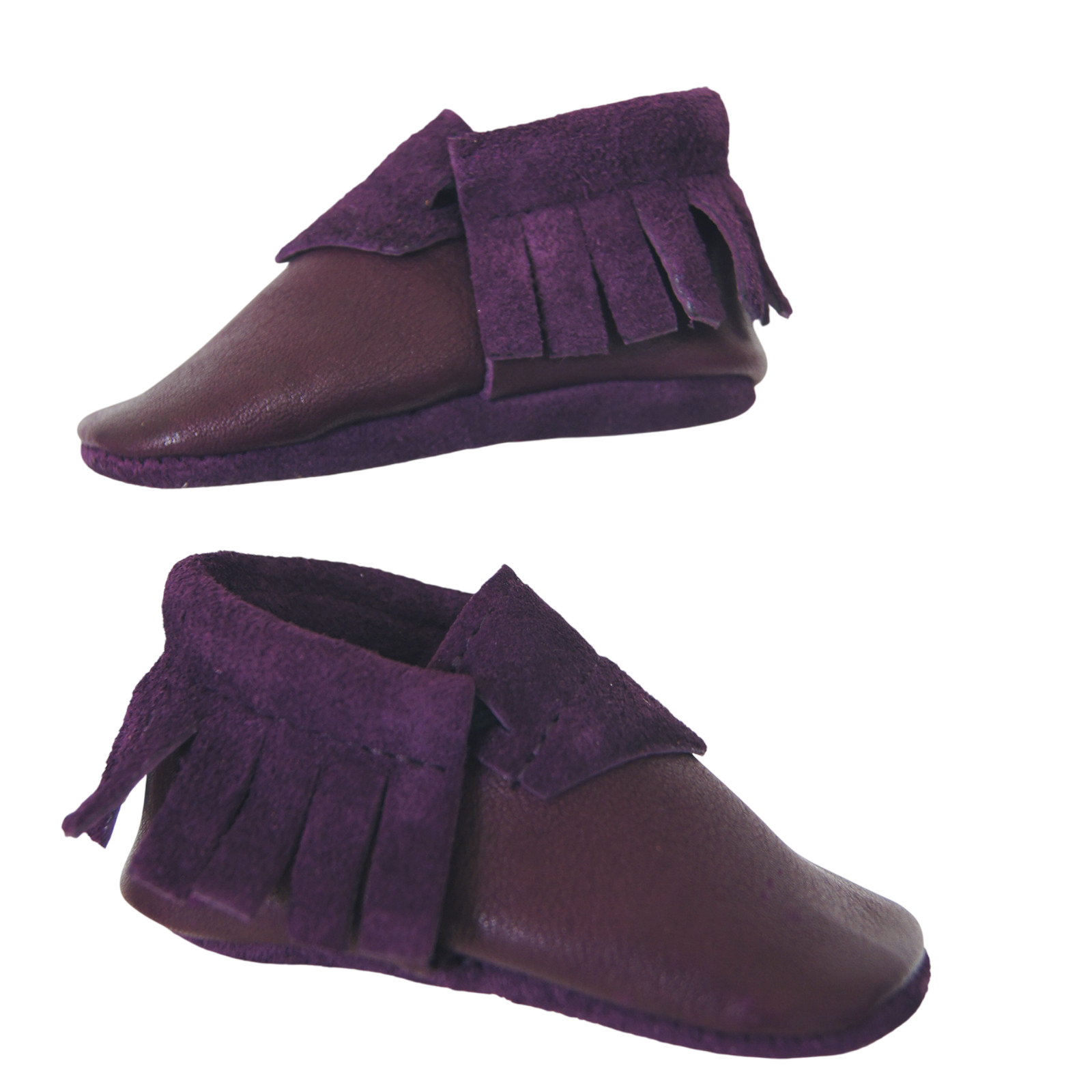 Mokassin Purple Violett