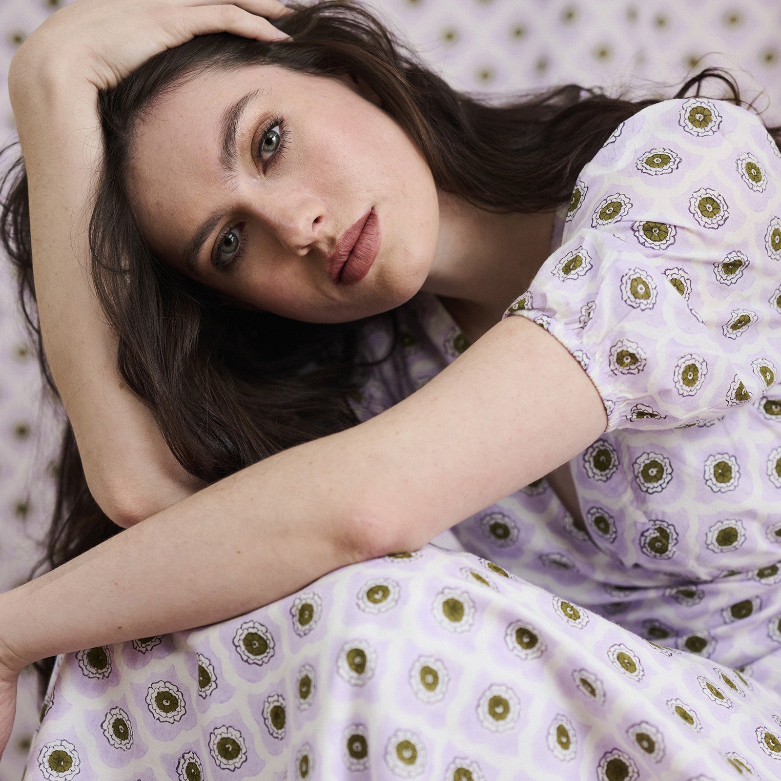 Robe portefeuille Lavender Lilac