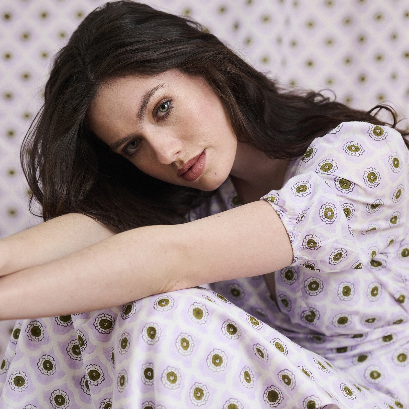 Robe portefeuille Lavender Lilac