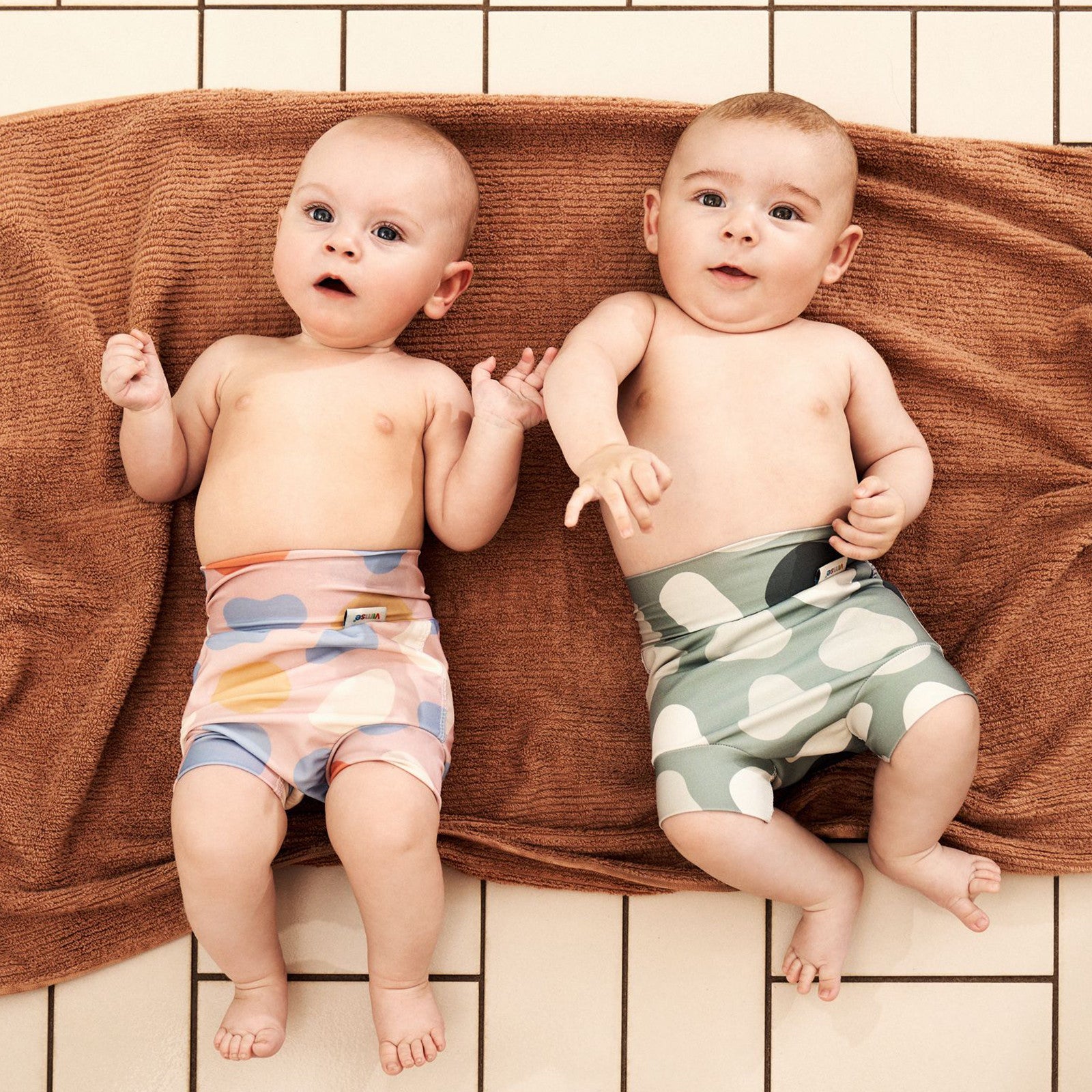 Couche de bain Highwaist Vert