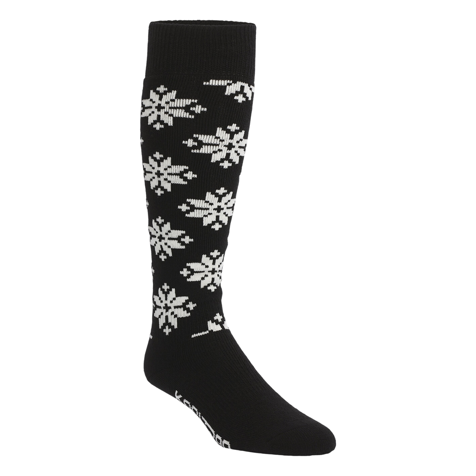 Knee socks blk rose