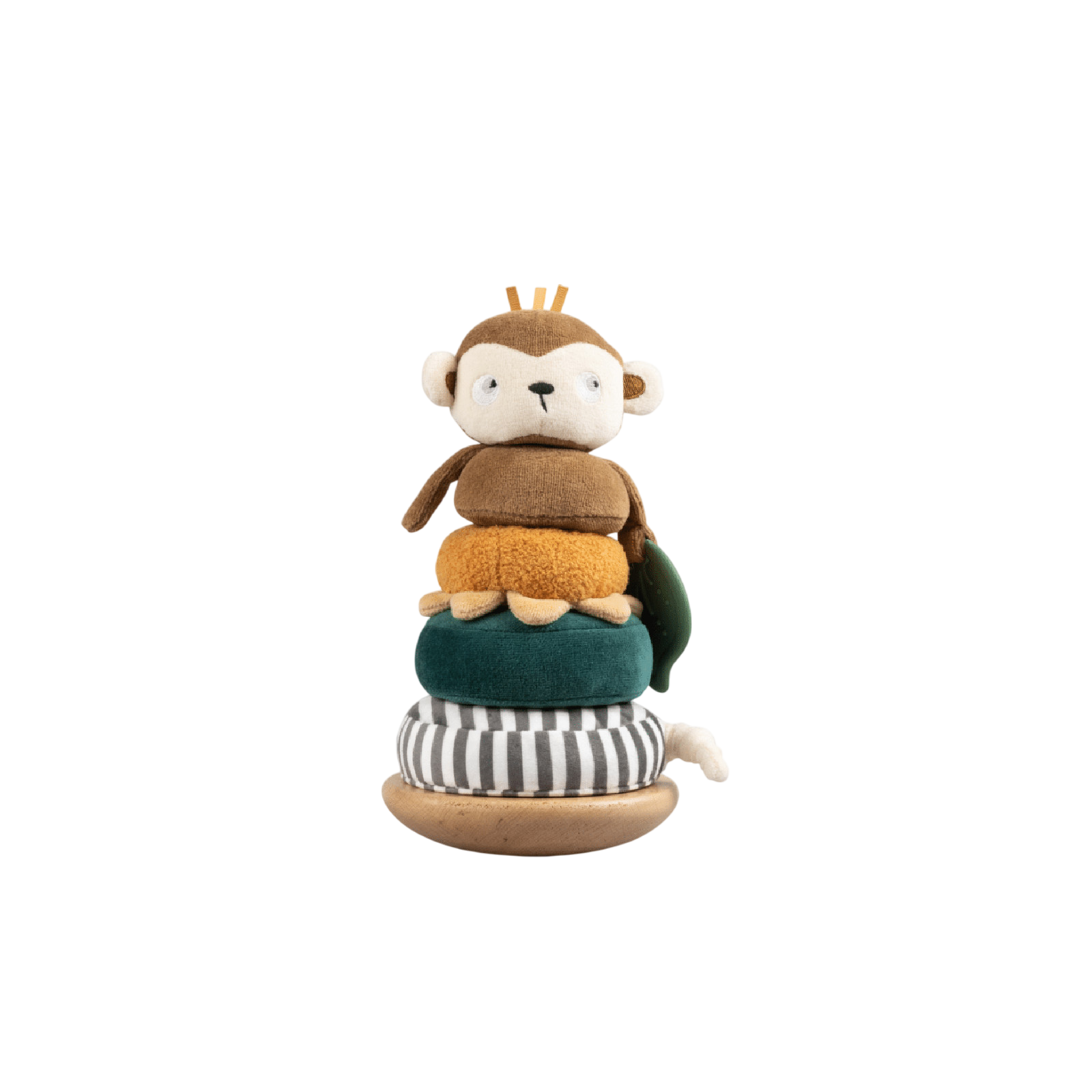 Stack of Maci the monkey