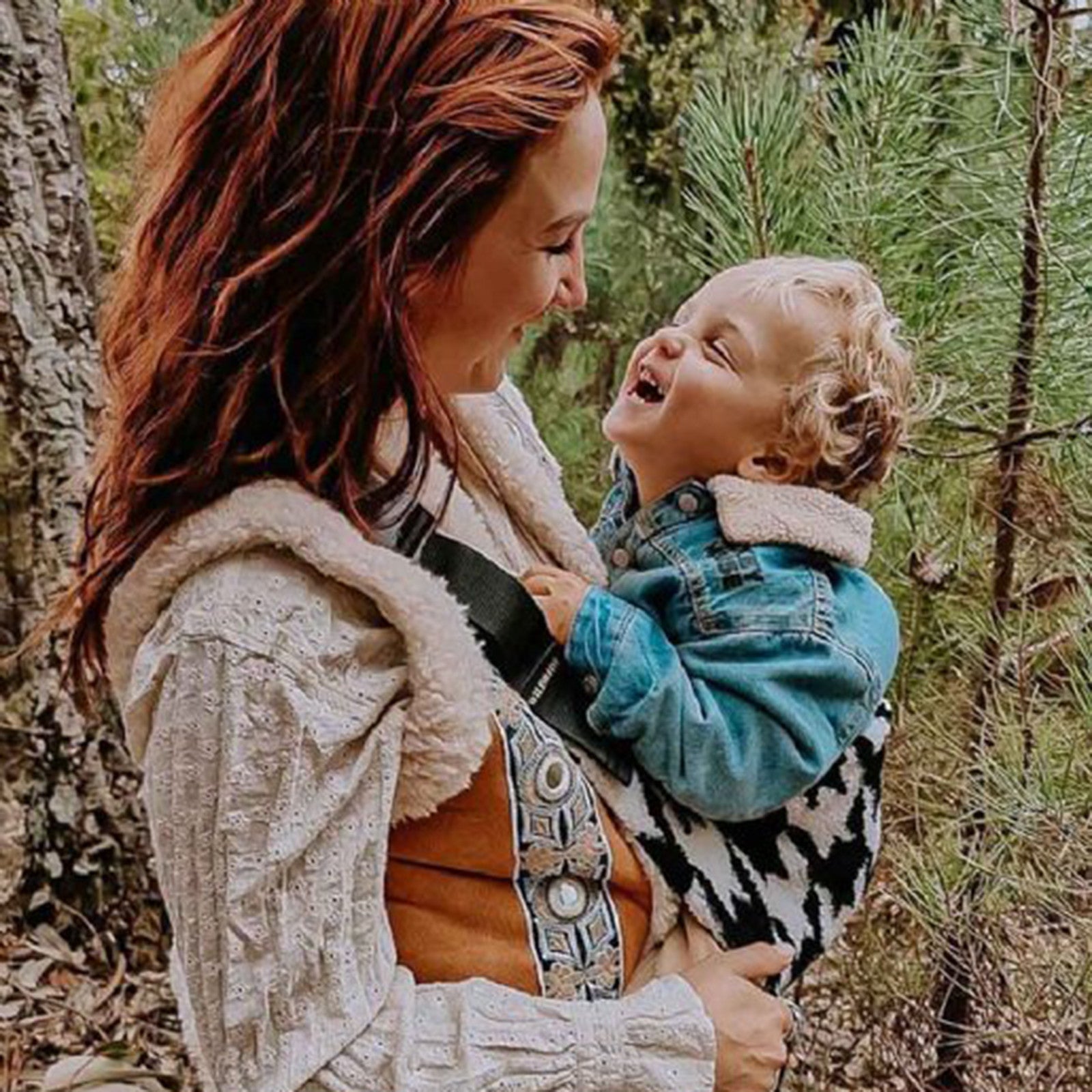 Porte-bébé Houndstooth Teddy