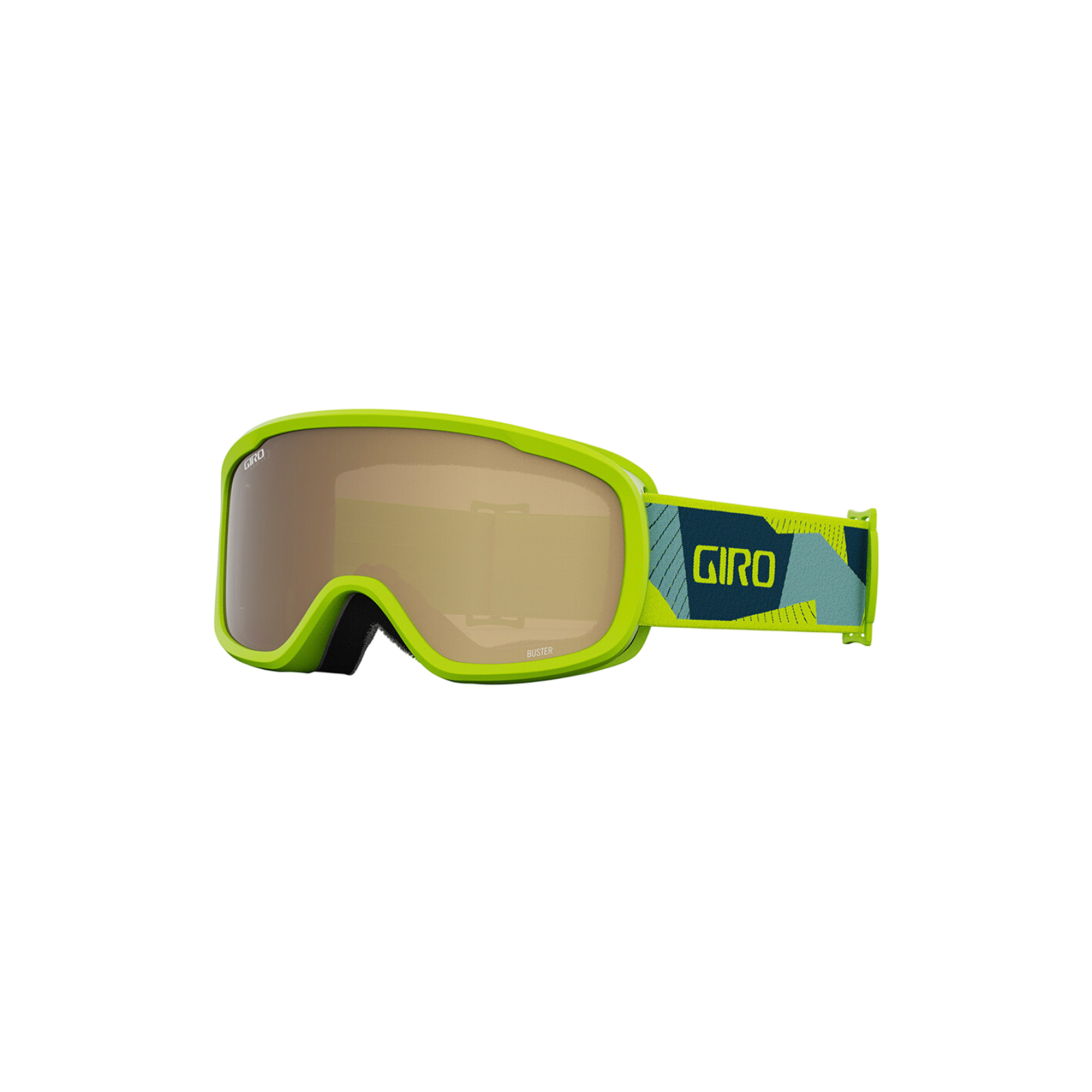 Buster Basic ano lime geo camo;amber rose S2 ski goggles