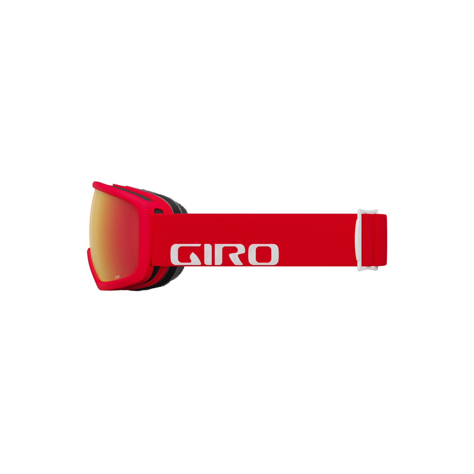 Ski goggles Stomp Flash red/white wordmark;amber scarlet S2