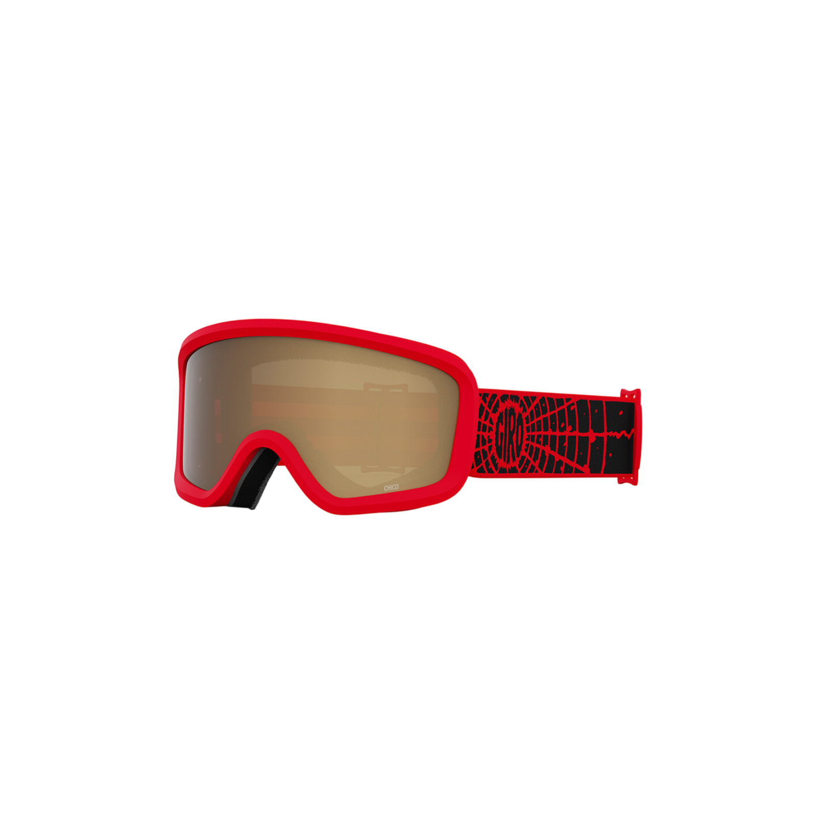Chico 2.0 Basic red solar flair;amber rose S2 ski goggles