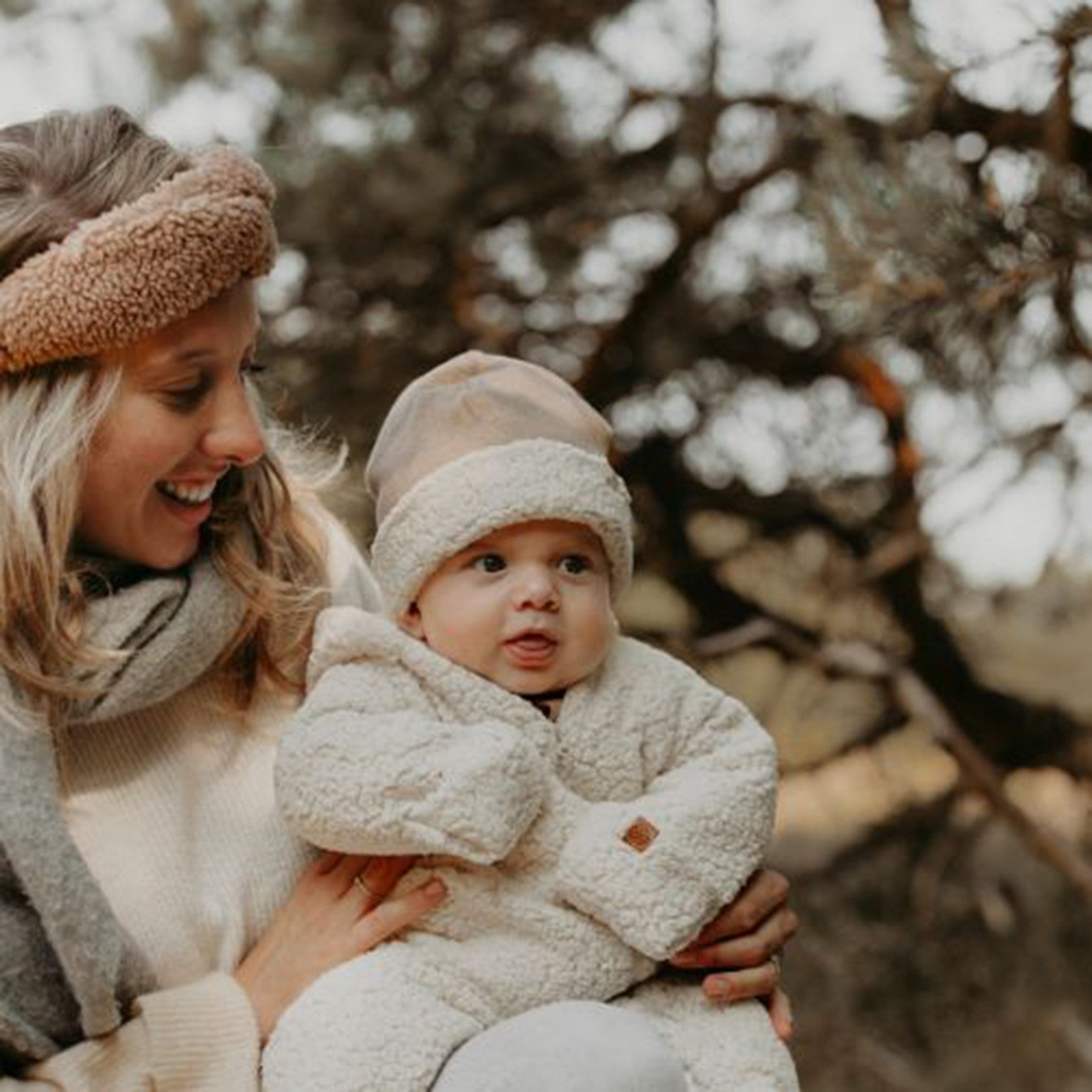 Costume pour bébé Teddy Off white