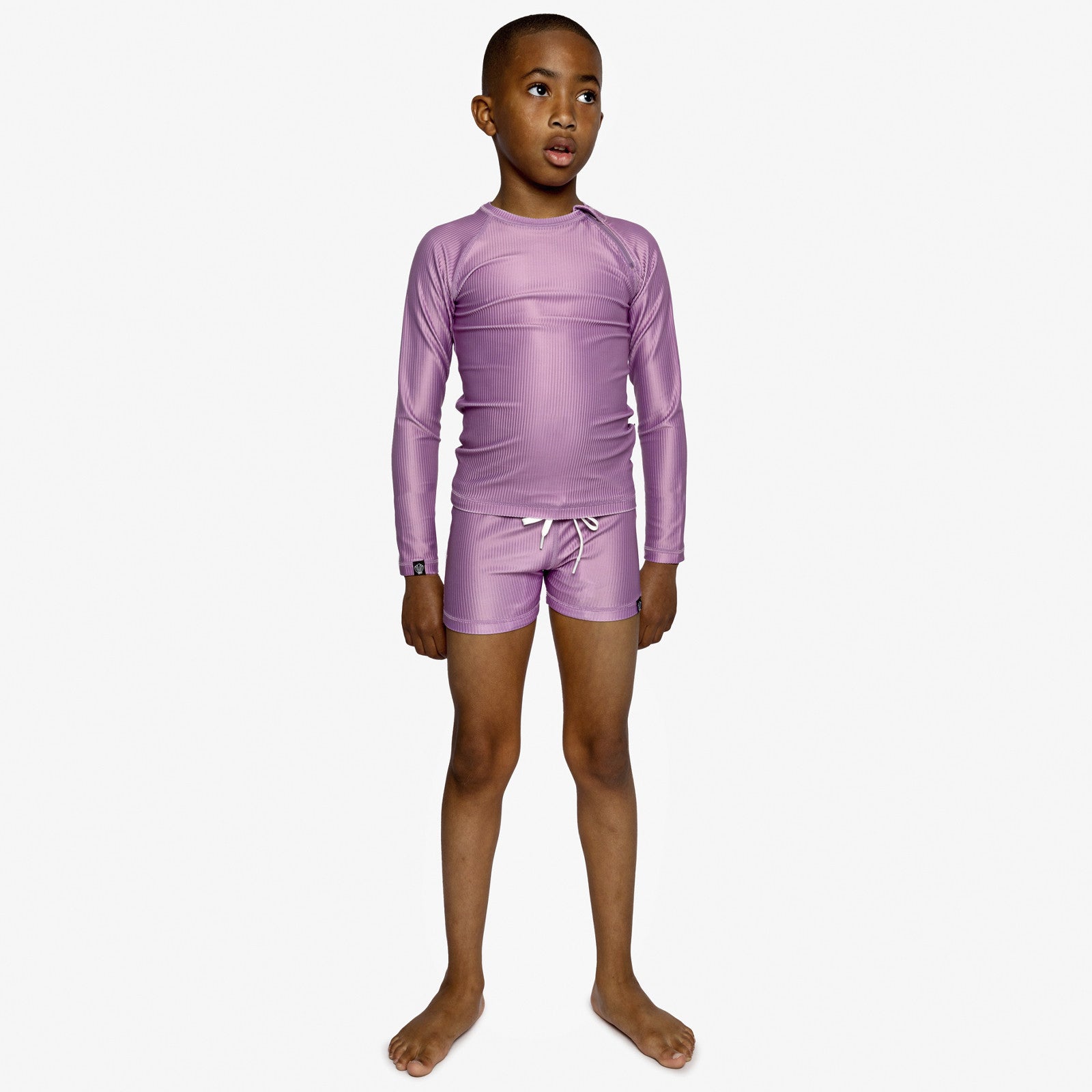 Swimming trunks UPF 50+ Orchid Ribbed Purple