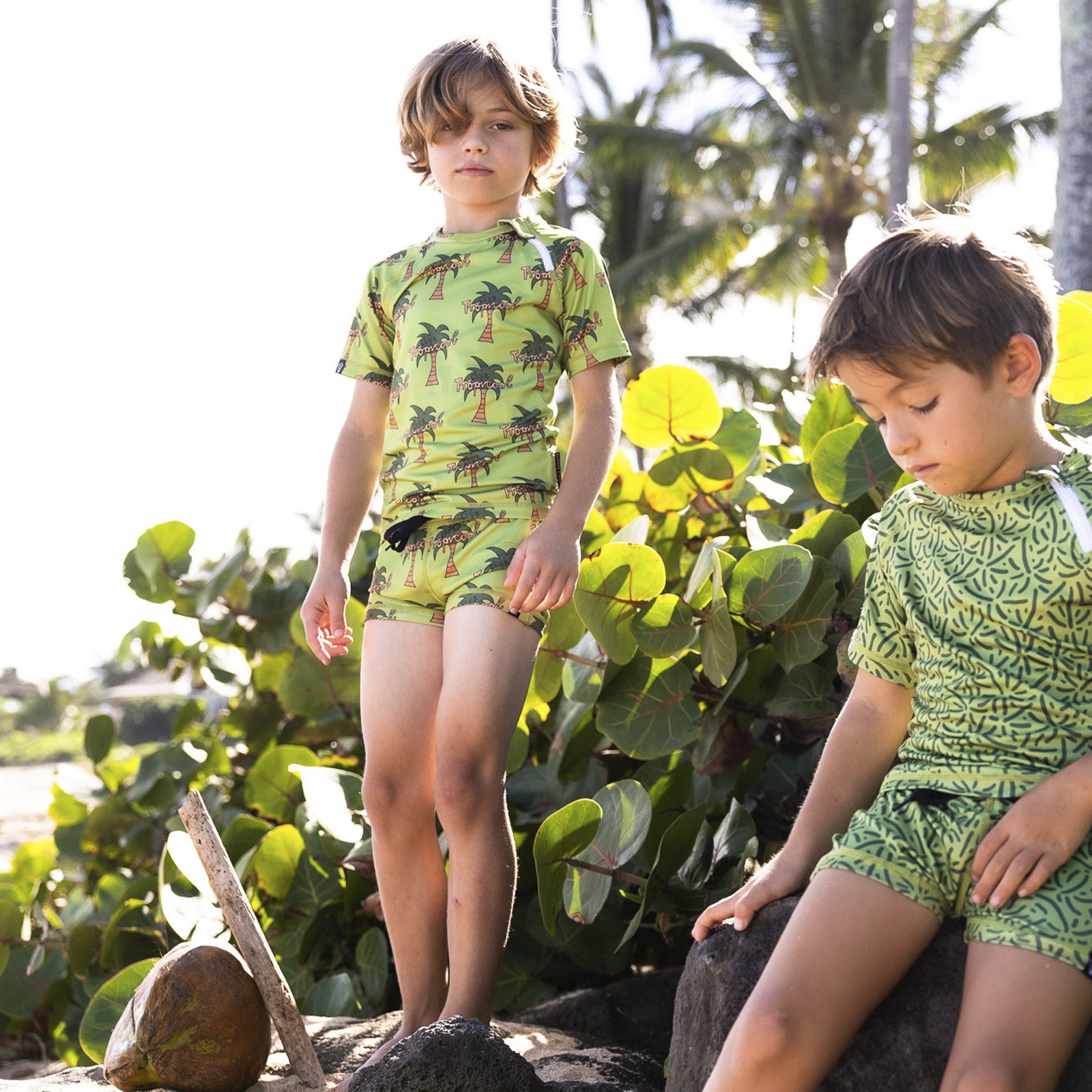 Maillot de bain UPF 50+ Club Tropicool Dark Lemon