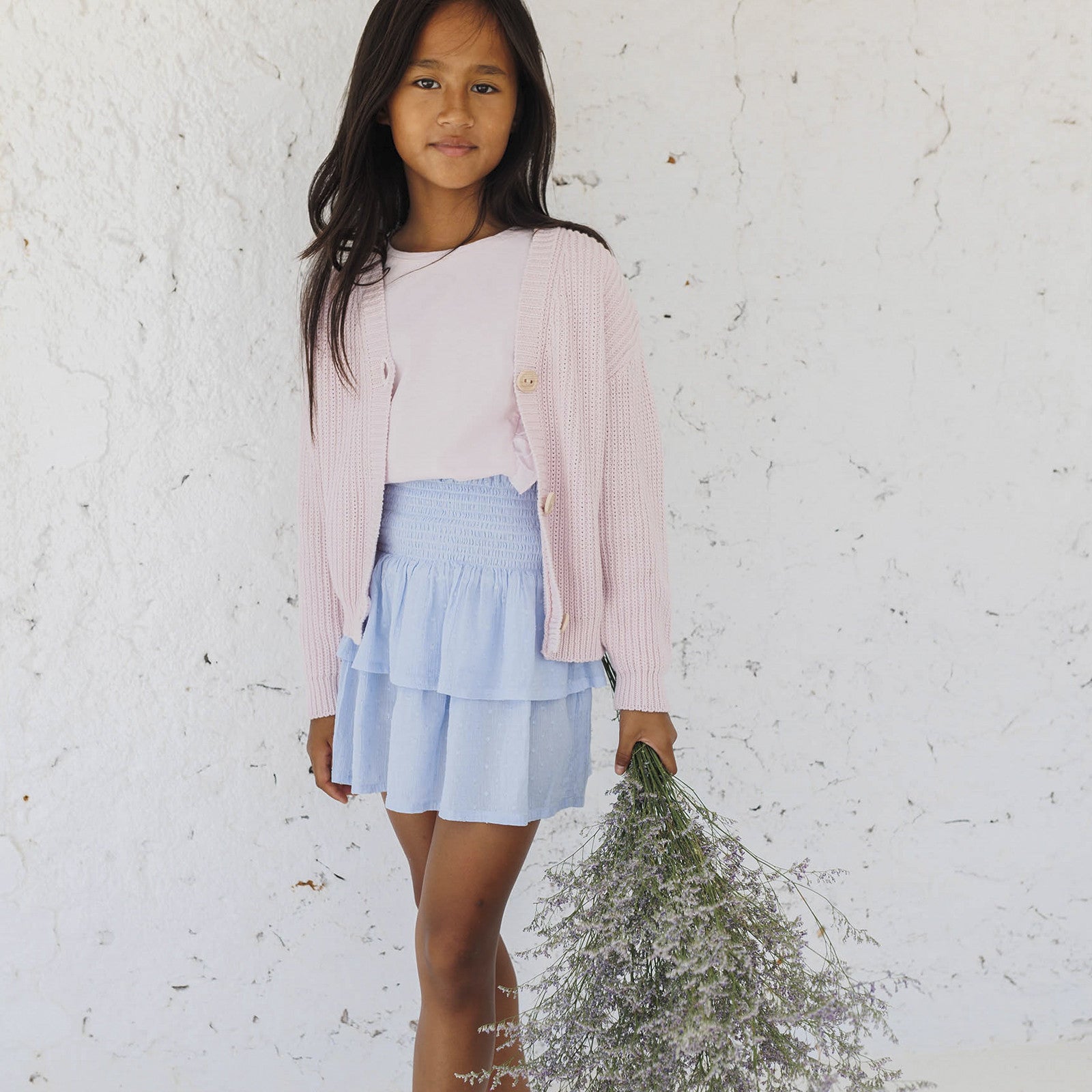 Skirt Plumeti Placid Blue