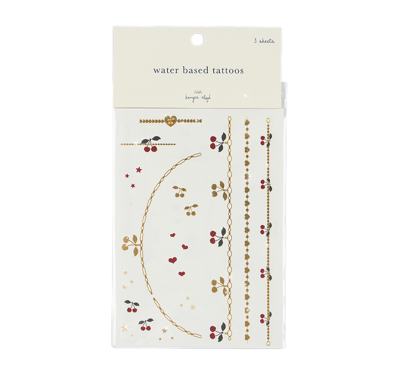 Schmuck Tattoos Cherry Gold