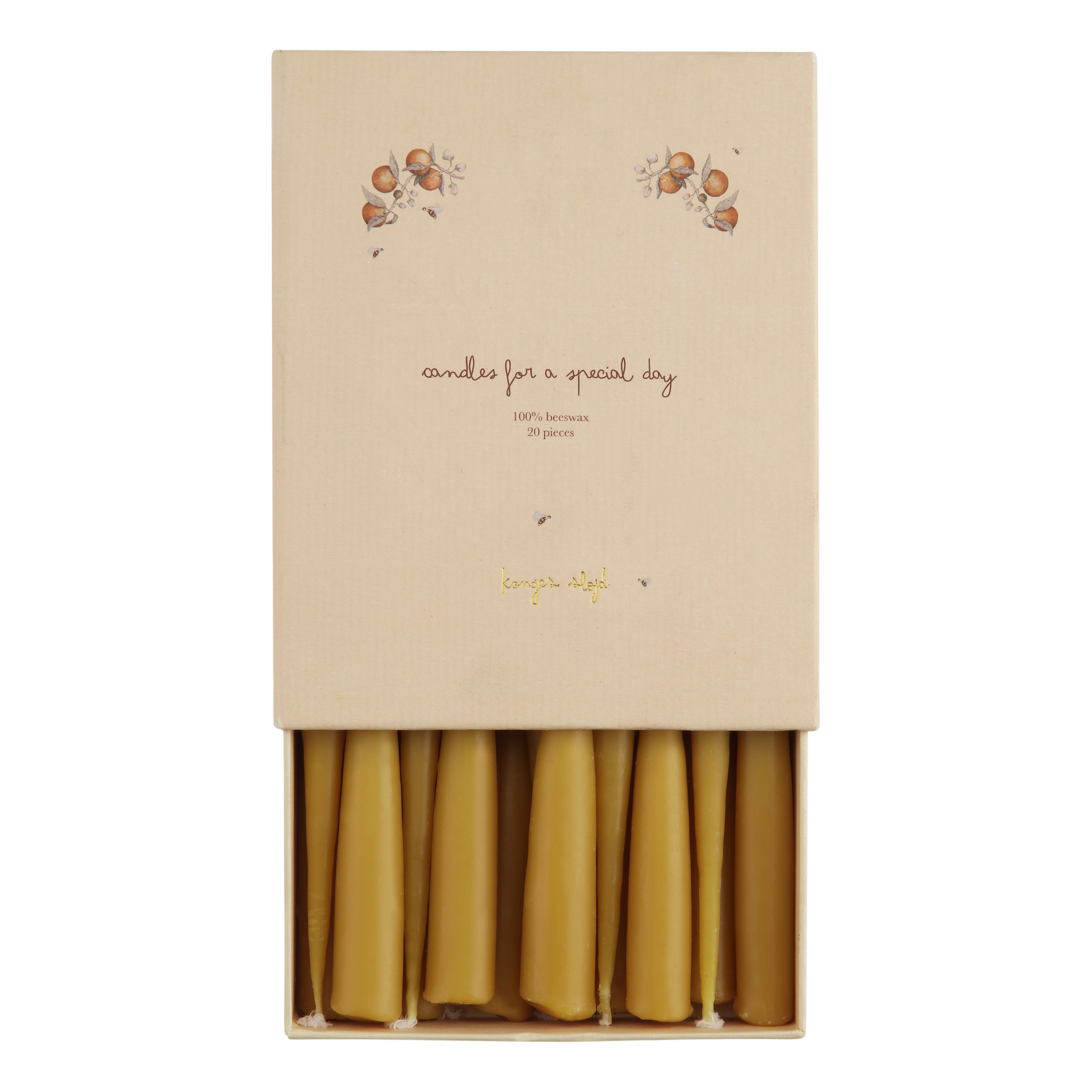 Kerzen Geburtstagszug Nature