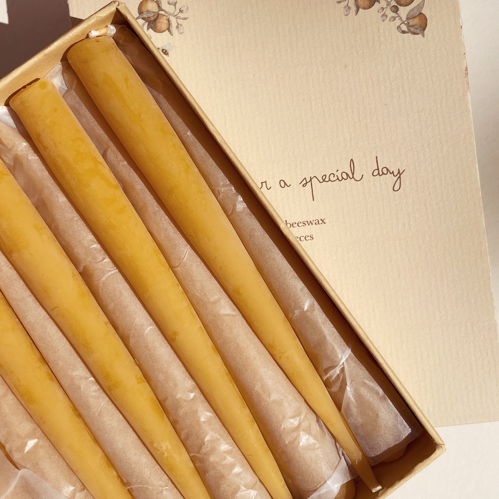 Bougies train d'anniversaire Nature