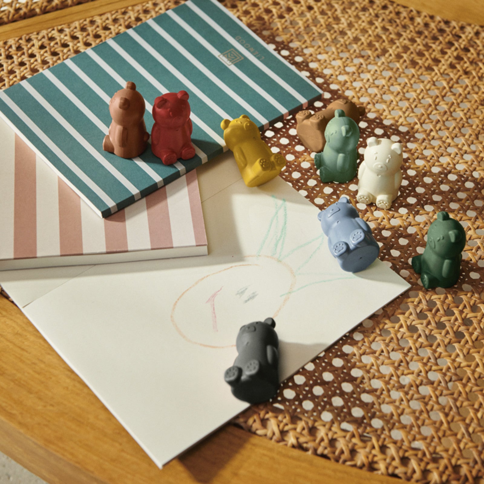 Wax crayons Wallace 9-Pack Yellow mellow multi mix