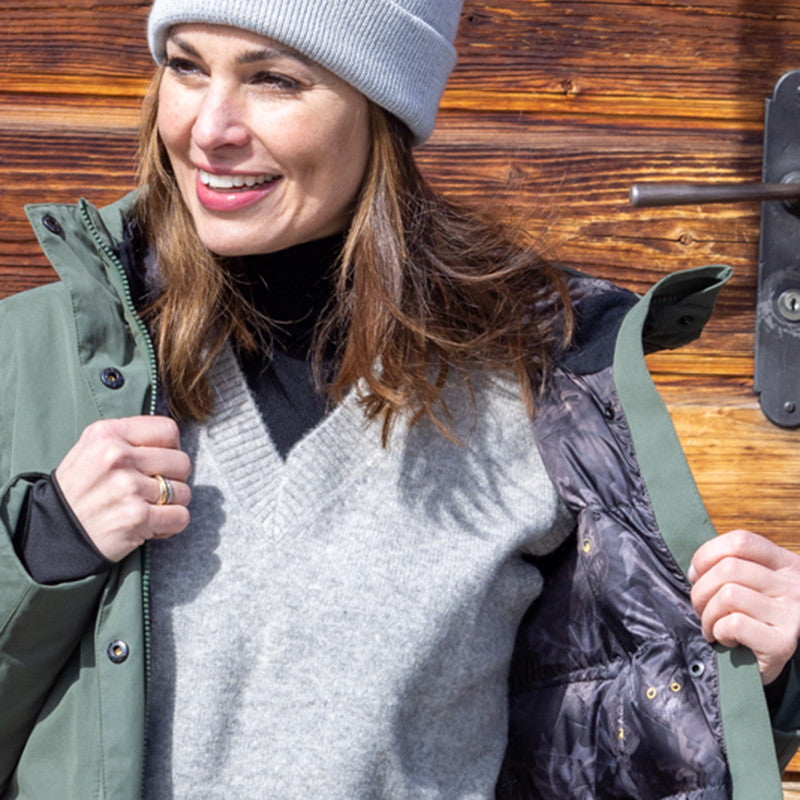 Frauen Wintermantel Gwen thyme