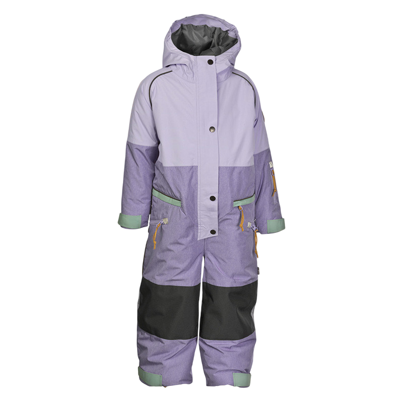 Combinaison d'hiver Lio enfants paisley pourpre mélangé