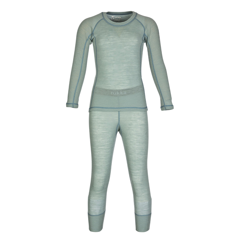 Kids Merlin thermal underpants blue surf