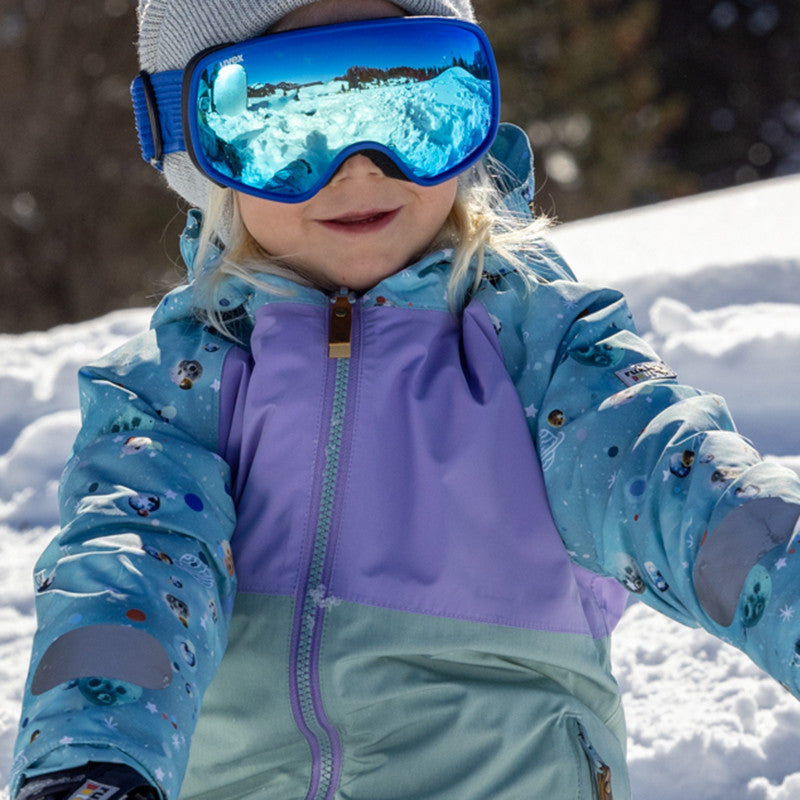 Kinder Gia Winterjacke arctic galaxie print