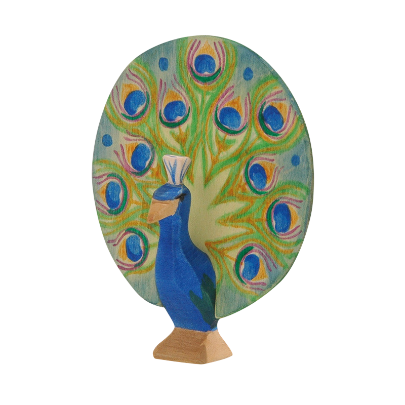 Ostheimer Pfau mit Rad