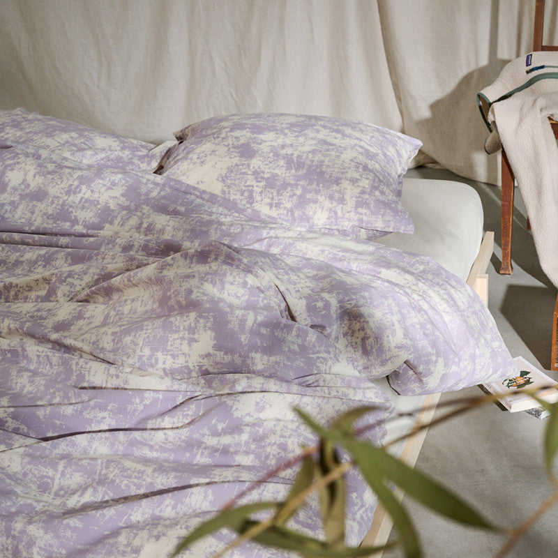 Thea Kissenbezug undyed/ lavendel 65x65 cm