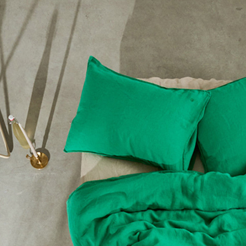 Lotta taie d'oreiller spinach 50x70 cm