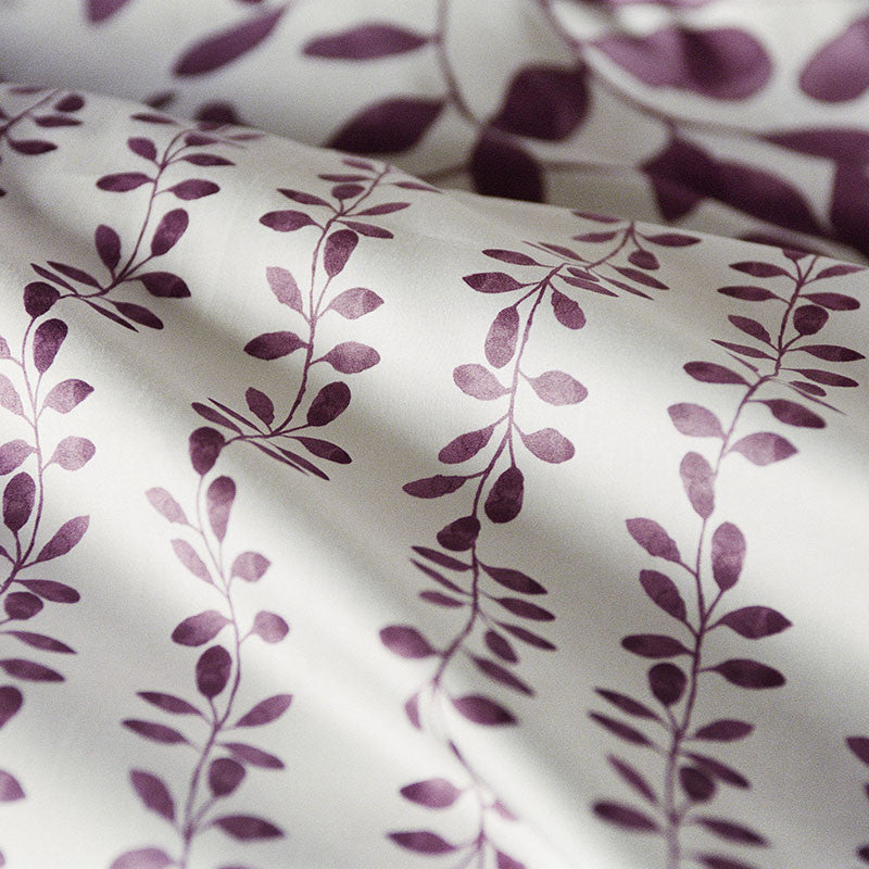 PEROUGES cushion cover white/cassis 65x65 cm