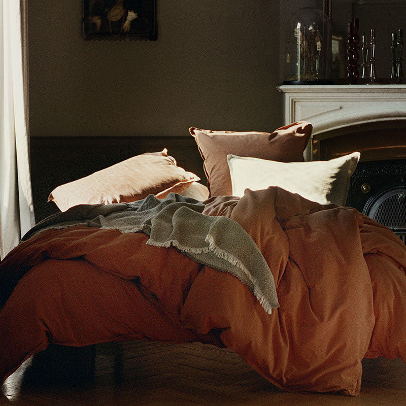 BELLECOUR comforter cover brick 160x210 cm