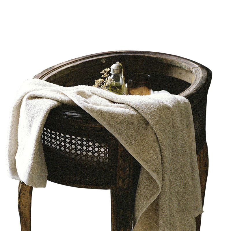 GARDA shower towel undyed 70x140 cm