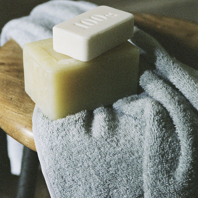 GARDA shower towel ice blue 70x140 cm