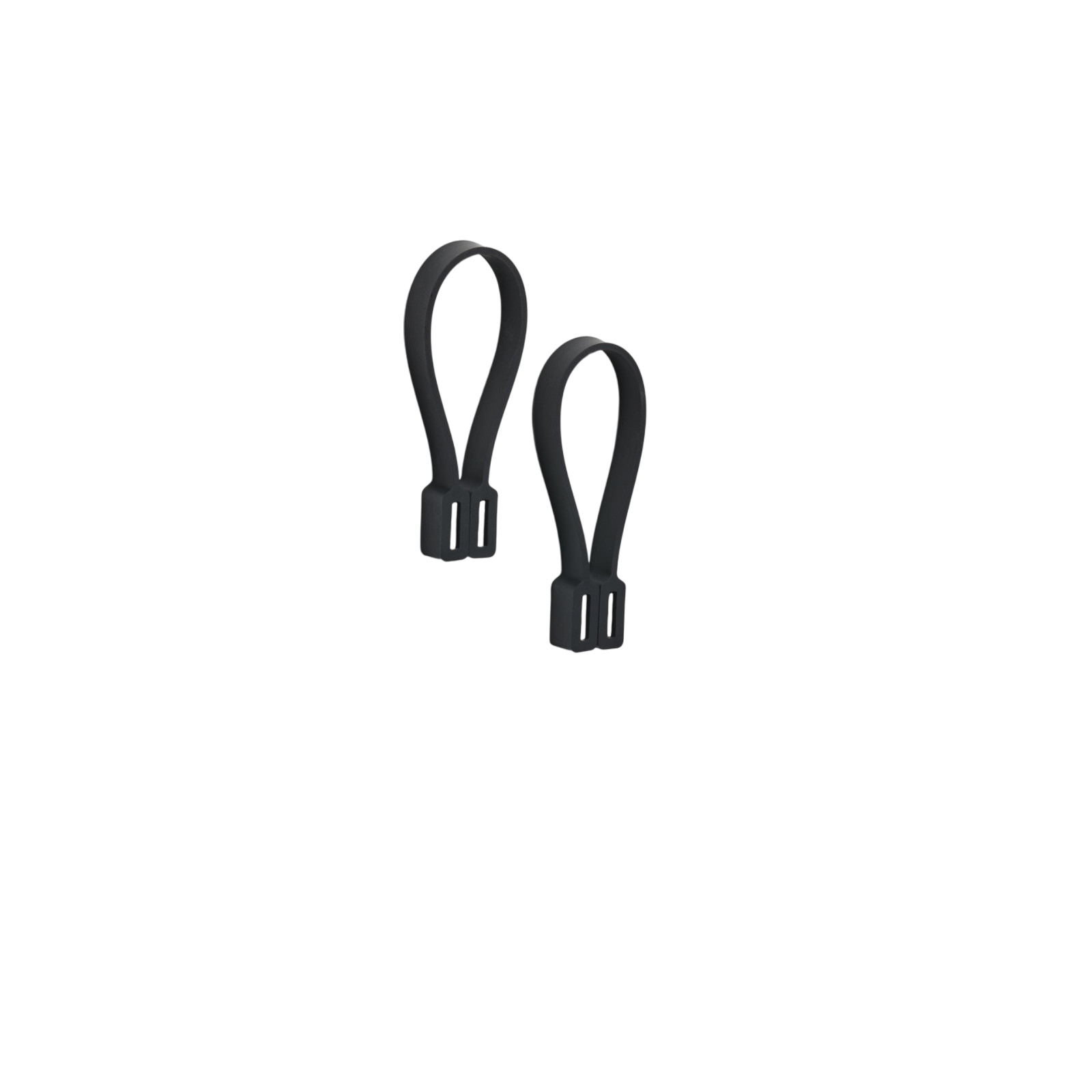 Handtuchhalter Loop 2 Stück, Schwarz