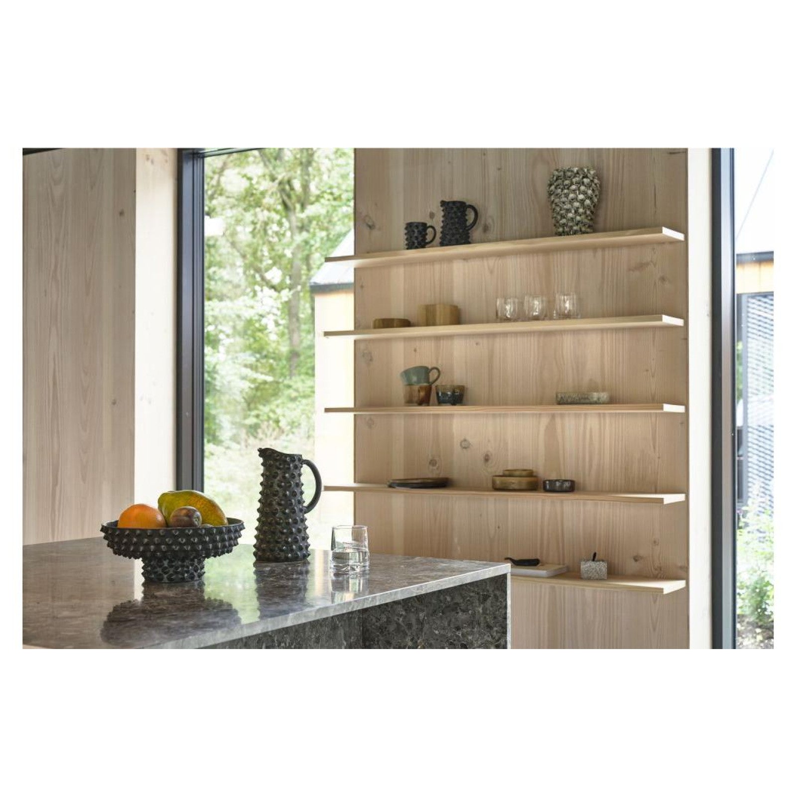 Bowl Vaest 1 piece, black