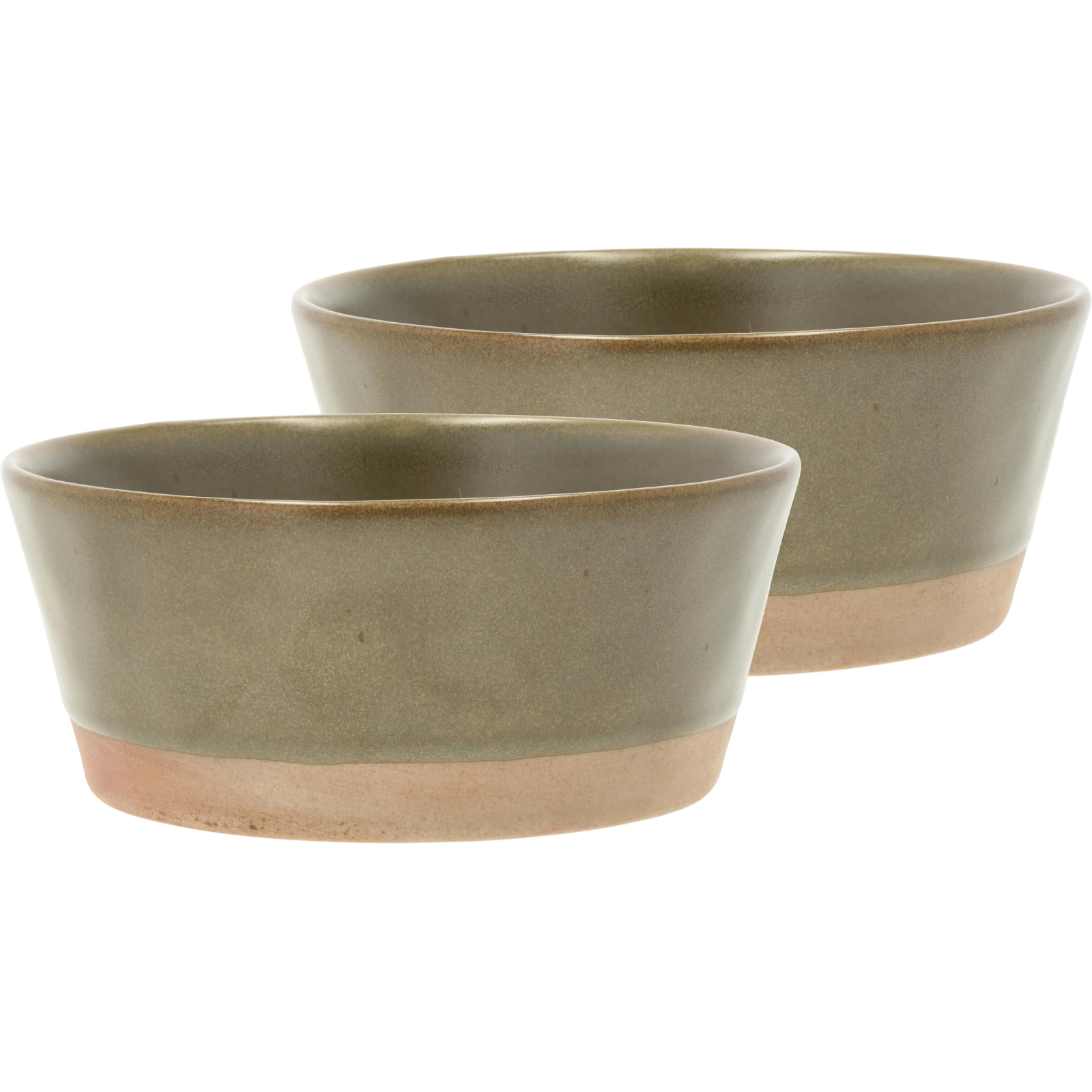 Schale Evig, 2 Stück, Rostbraun