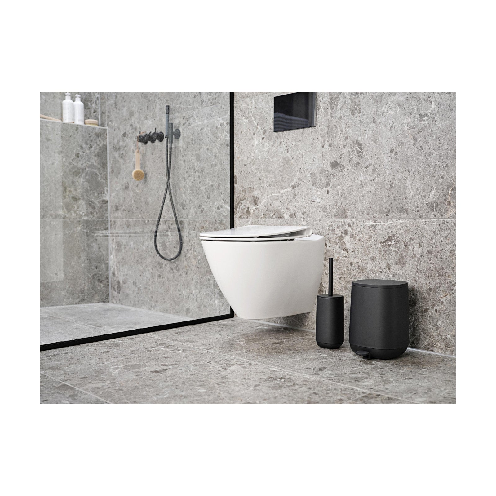 Time pedal bin 3 l, black