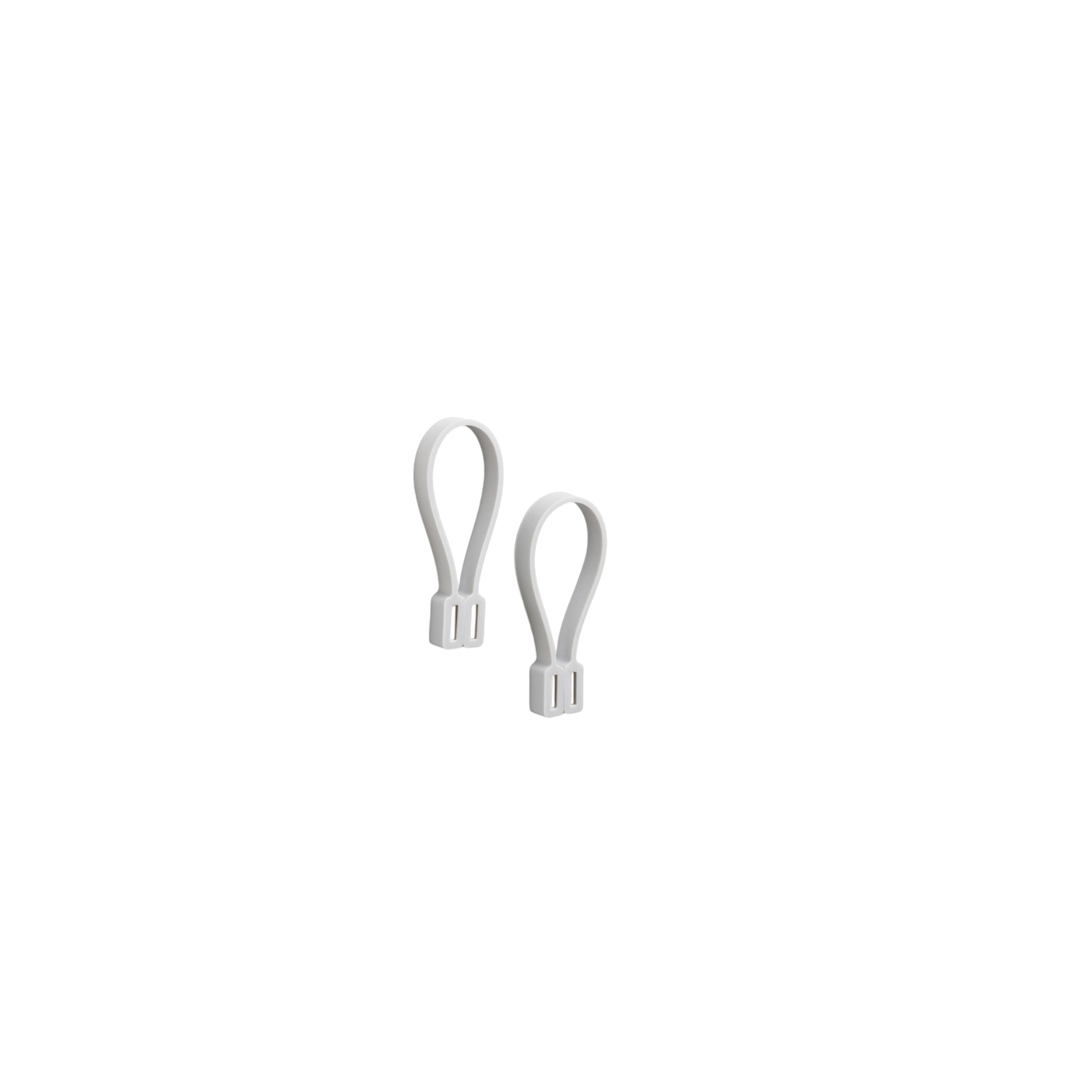 Handtuchhalter Loop 2 Stück, Hellgrau