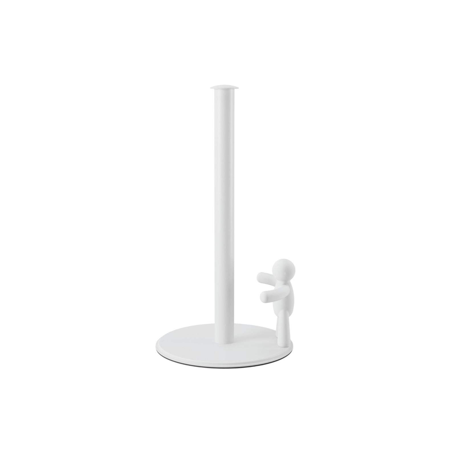 Buddy kitchen roll holder, white